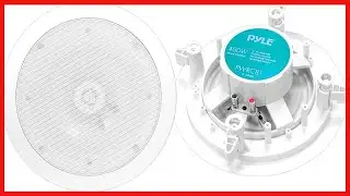 Great product -  8&rdquo; Ceiling Wall Mount Speakers - 2-Way Weatherproof Full Range Woofer Speaker Syste