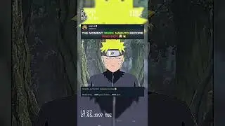 THE MOMENT WHEN NARUTO BECOME BAD BOY # ANIME# NARUTO #AURA
