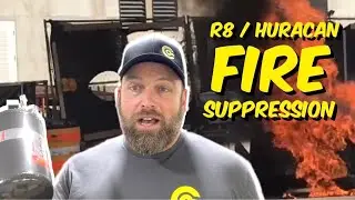 The Best Fire Suppression System for an R8 or Huracan