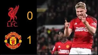 [MD18] Liverpool take HUGE blow to title race! | Liverpool 0-1 Man United | JPL