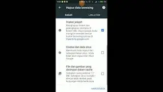 Cara Menghapus History atau Riwayat Penjelajahan di Chrome Android #10