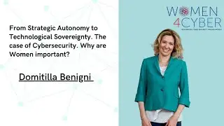 From Strategic Autonomy to Technological Sovereignty 🟣 Domitilla Benigni 🟣 W4C MASTERCLASSES