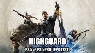 HIGHGUARD - PS5 vs PS5 PRO Tested (FPS TEST)