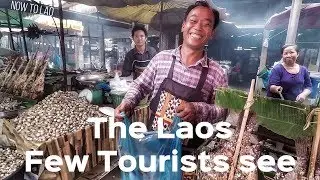 Traditional Lao family Sunday Pt1 - The Laos Few Tourists See - Anybody can Start a Business in Laos