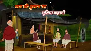 चाय की दुकान पर भूतिया कहानी। Chay ki dukaan Par bhutiya Kahani । Horror story । Toony universe