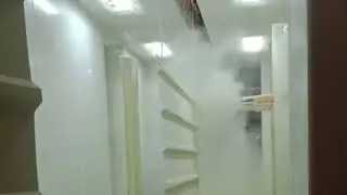 Automatic PP Powder Coating Booth Designed for our Philippine Customers
