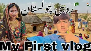 My First Vlog in Desert Rohi Cholistan Simple And premative life Arif cholistani