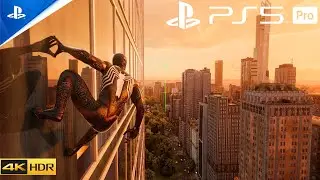 Spiderman-2 PS5 Pro 4K HDR Cinematic Immersive Gameplay