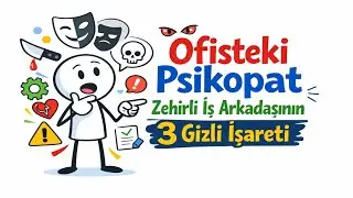 Ofisteki Psikopat: Zehirli İş Arkadaşının 3 Gizli İşareti