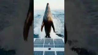 Orca vs Seal 🐋🦭 | Killer Whale Hunting Seal | Ocean Predator Attack #Shorts