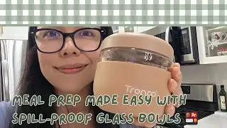 Meal Prep Made Easy With Spill‑Proof Glass Bowls 🍱✨