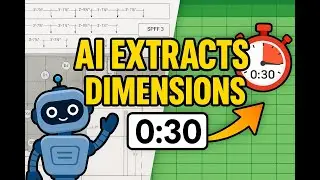 AI Reads Blueprints—Instantly Fills Your Excel Sheet! 🤯 Watch AI Do the Dirty Work Zero Manual Input