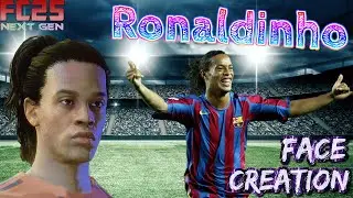 *NEW* Ronaldinho FACE CREATION! | FC25 NEXT GEN | 'quick' and 'chaotic' tutorial! (PS5) 🔥💯
