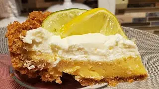 How to make the BEST Lemon Pie | Key Lime Pie + Homemade Graham Cracker Crust & Whip Cream