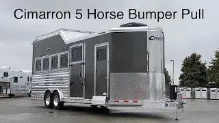 2022 Cimarron Norstar 5 Horse Bumper Pull