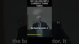 the SEC calling XRP a CURRENCY THREE times...