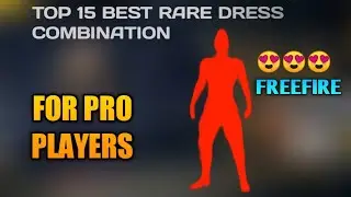 Top 15 best rare dress combination for pro guys || Rare dress combination in freefire_Crypton Gaming