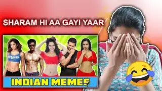 Dank Indian Memes REACTION | Indian Memes | Indian Memes Compilation | Memetok Studios | Neha M.