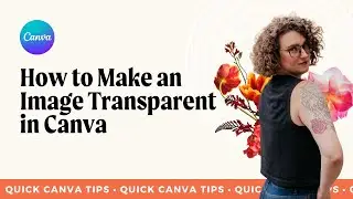 How to Make an Image Transparent in Canva