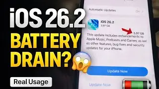 (Malayalam)iPhone 16 Battery Life After iOS 26.2 Update 🔋 | Real Usage Test & Should You Update?