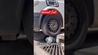 Helmet Test: Cheap vs Expensive! Which is safe? #safetyfirst #helmet #tips #bikercommunity #trending