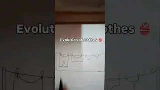 Evolution of Women's Clothes👙 #evolution #clothes #reality