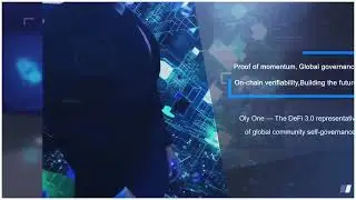 Oly One &mdash; The DeFi 3.0 representative of global community self-governance.