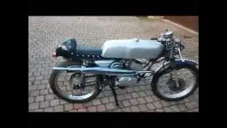Yamaha rd 50 double high exhaust.