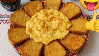 Perfect Mountain Breakfast: Golden Egg Toast & Tea Delight