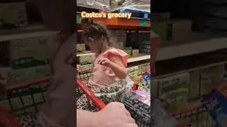 Twin girls at the cart grocery 🌼🍀🇺🇸🌺🪻