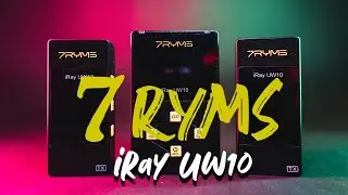 7Ryms iRay UW10 - Micrófono inalámbrico de lujo