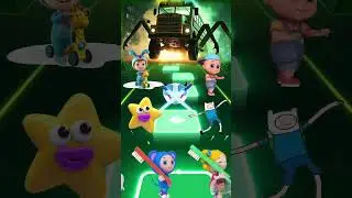 SCHOOL BUS HEAD EATER - STORY OF REAL TRANSFORMATION - Zoonomaly Theme Song (COVER) vs Tiles Hop 🎮🎯