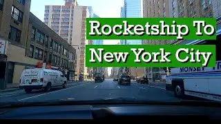 RUSH HOUR Morning Commute from Central NJ to NYC (Sped Up) (Lincoln Tunnel)