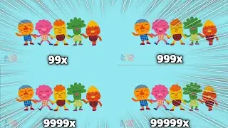 Noodle and Pals Fun Surprise Intro Logo Blasted to 99999x Speed Jiggles