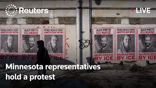 LIVE: Minnesota state representatives hold a protest