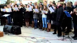 La Mission Timothée chante au marché de Noël  d'Anduze
