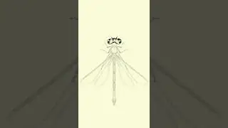Drawing a Damselfly