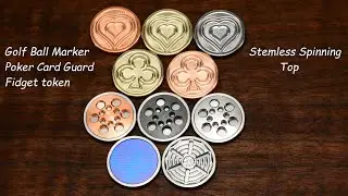 10 новых монет Gambit от BilletSPIN EDC!!