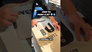 How To Print A Football Kit 👕🔥