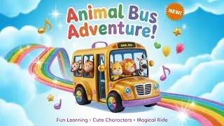 Hop On the Animal Adventure Bus for a Wild Ride!