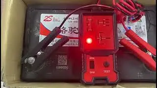 LED Indicator Light Car Battery Checker Electronic Test Car Relay T