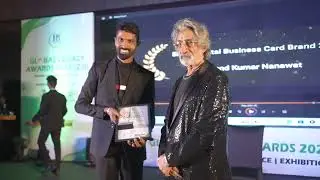 Anand Kumar Nanawat Meet Mr. Shakti Kapoor Sponcer with NFC Card 