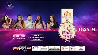 ROYAL RAAS 2025 WITH TUSHAR SONIGRA'S BEATS -16 | SAHARA STAR | DAY - 9