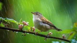☘️ Calming Piano, Birds, and Rain Sounds: A Perfect Harmony for Deep Relaxation and Sleep 🎶🕊🌼