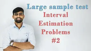 Confidence Interval for Population mean - Problems  Part 1 | z -Test | [Lec 4]