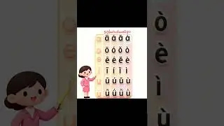 chinese#pinyin #single vowel with four tones#easy#happy
