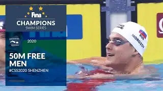 50m Free - Men | Shenzhen Day 1 | FINA Champions Swim Series 2020