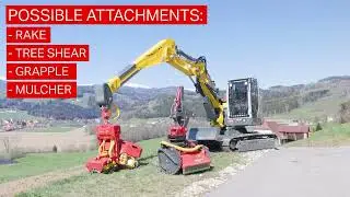 KDH MULTI - Thinning harvester KDH with MULTI telescopic boom