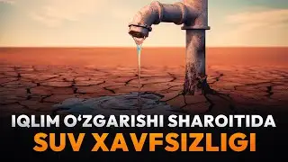 Suv masalasiga O‘zbekistonning strategik yondashuvi