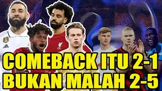 KALAHKAN BARCELONA, MANCHESTER UNITED LOLOS 16 BESAR UEL!! LIVERPOOL DIPONGKENG REAL MADRID 2-5 WKWK
